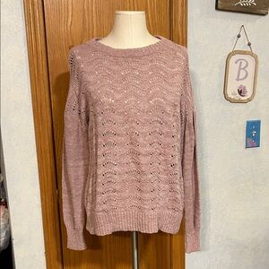 Maurice’s Pink Knit Sweater - Women’s Size Medium
